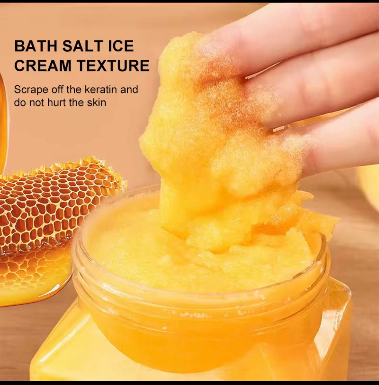 Scented Sugar Vitamin C Glow Body Scrub - Fragranced Skin & Body Care Cleanser with Cosmetic Peau Lisse Formula, Gentle Natural Oils for Smooth Skin, Fragrance