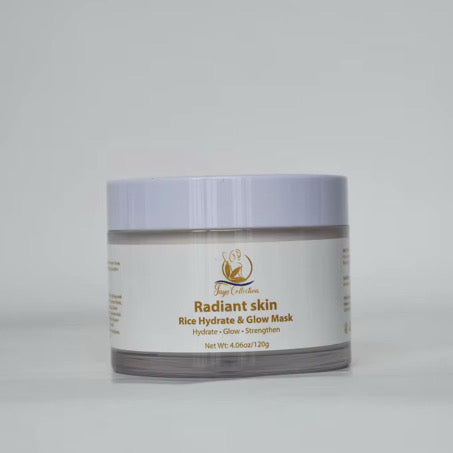 Rice-Based Skincare Routine Kit with Cleanser - Hydrating, Anti-Aging, Skin Repair Formula for Radiant, Smooth Complexion