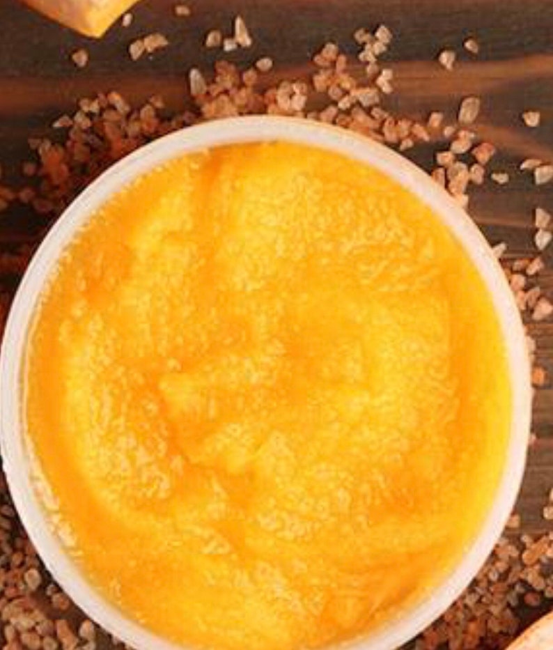 Scented Sugar Vitamin C Glow Body Scrub - Fragranced Skin & Body Care Cleanser with Cosmetic Peau Lisse Formula, Gentle Natural Oils for Smooth Skin, Fragrance
