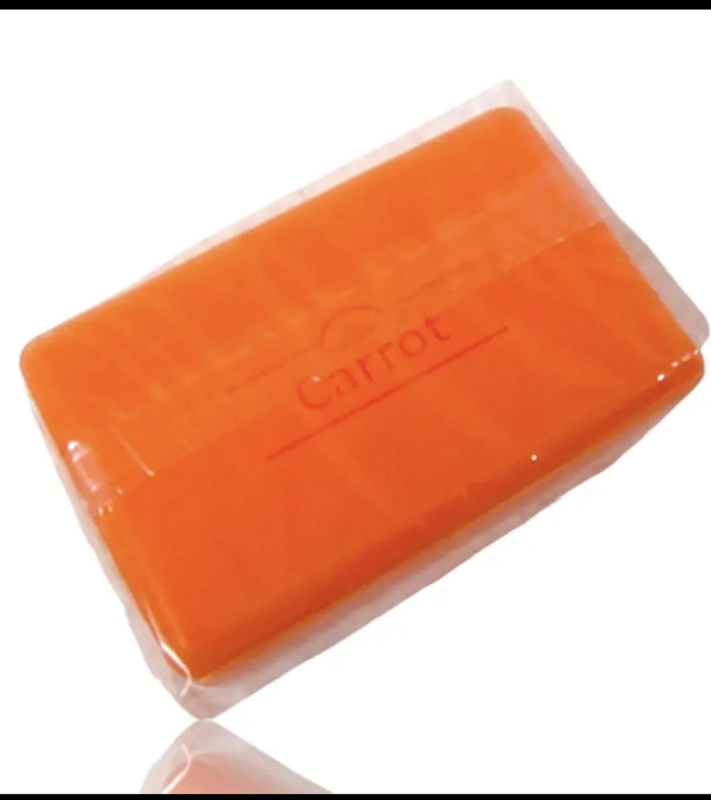 Carrot Complexion Soap Case of 12 Savon Carrot 125g Body Care Skin Repair Comfort Cleanser Cleansing Body Wash Daily